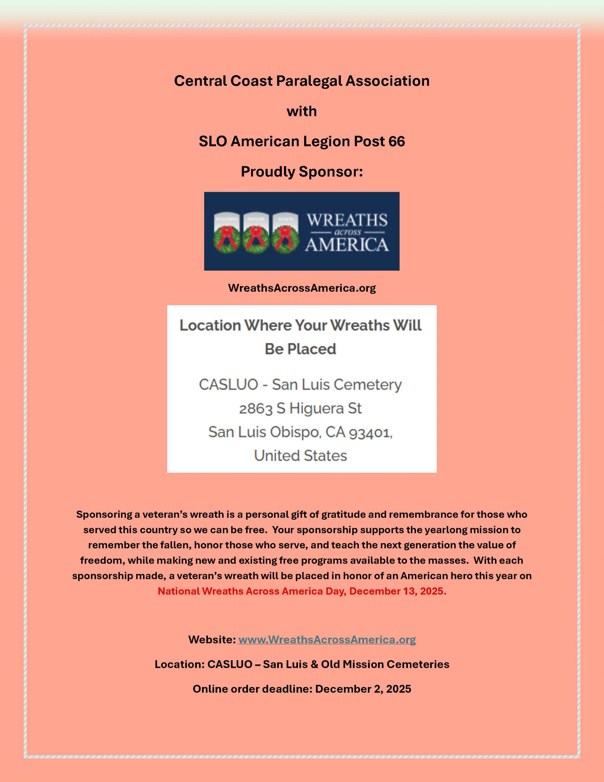 🎄Wreaths Across America🎄